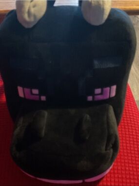 Minecraft Ender Dragon Plush - Black with Purple Eyes